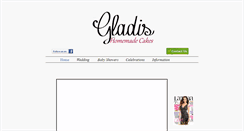 Desktop Screenshot of gladisbakery.com